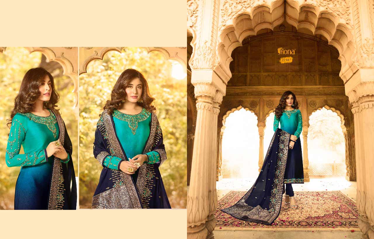 Fiona Kritika Heavy Dupatta Vol 9 Party Wear Suit Fiona Kritika Heavy Dupatta Vol 9 Party Wear Suit